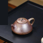 Tea Pots For Loose Tea Hand-carved Purple Clay Pot Office Teapot Conference Room Teapot Home Kung Fu Tea Set Tea Infuser Pot - Image 4
