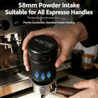 58mm Coffee Dosing Cup with Scale, Digital Coffee Bean Dosing Cup Scale, Scale for Espresso Machine, LED Digital Screen, Magnetic Detachable, for Home Commercial - Image 2