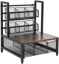 Tea Bag Organizer with Drawer, 3-Tier Coffee Pod Holder for Countertop by BILPIKOGoo