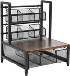 Tea Bag Organizer with Drawer, 3-Tier Coffee Pod Holder for Countertop by BILPIKOGoo