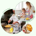 3/8" Vegetable Chopper Blade Replacement, Food-Grade 304 Stainless Steel Dicer Blade for Commercial Vegetable Chopper, Sharp & Durable French Fry Cutter Blade, Easy Clean, Fits Most Chopper Models - Image 6