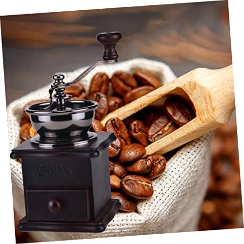 Hand Coffee Bean Grinder Vintage Stainless Steel Manual Adjustable - Image 7