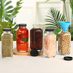 CUCUMI 24pcs 16oz Glass Juice Bottles with Lids - Image 6