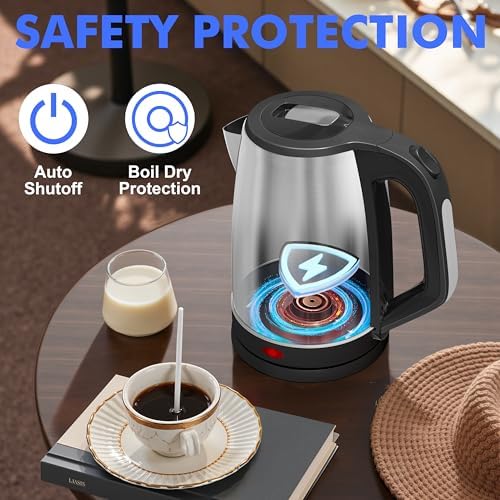 Stariver 2.5L Large Electric Kettle, BPA-Free Stainless Steel Water Kettle - Image 3