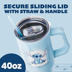 Silver Buffalo Disney Lilo and Stitch, Stainless Steel Tumbler, 40oz - Image 3