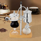 Siphon Coffee Maker Luxury Gold Antique Syphon Coffee Brewer Tea Siphon Brewer Siphon Tea Maker Belgium Belgian Coffee Maker for Commercial&Domestic Use - Image 4
