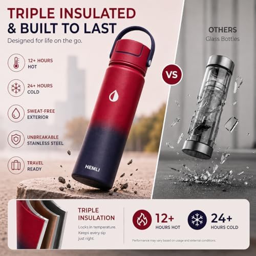 22 oz Ceramic Lined Tea Infuser Travel Tumbler, Micro-Mesh Stainless Steel Infuser, Pure Taste Ceramic Interior, Triple Insulated 12hr Hot Cold, Dual Sip & Straw Lid, Scratch-Resistant - Image 6