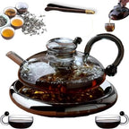 Luxury Glass Teapot Set,Heat-resistant teapot by Unknown