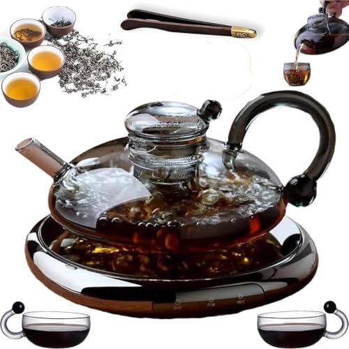 Luxury Glass Teapot Set,Heat-resistant teapot by Unknown