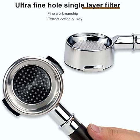 Pissente 58mm Bottomless Portafilter Zinc Alloy E61 Compatible - Image 5
