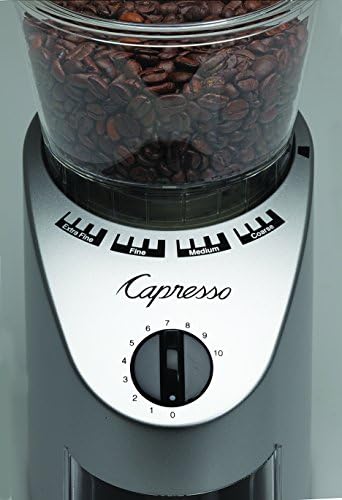 Capresso 560.04 Infinity Conical Burr Grinder, Brushed Silver (Pack of 2) - Image 6