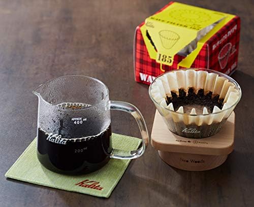 Kalita WDG-185#44306 Square Coffee Dripper, For 2-4 People - Image 3