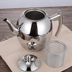1.5L Stainless Steel Teapot with Tea Strainer Teapot with Tea Infuser Teaware Sets Tea Kettle Infuser Teapot for Induction - Image 5
