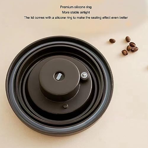 Vacuum Sealed Coffee Container, 304 Stainless Steel Press Type - Image 4