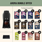 Flavia Aroma Brewer Bundle with 84 Freshpacks and 1 Merchandiser - Coffee Machine, Makes Coffee, Lattes, Tea, and other Hot or Iced Beverages, Multiple Brew Sizes, Black, Works ONLY with Freshpacks - Image 2