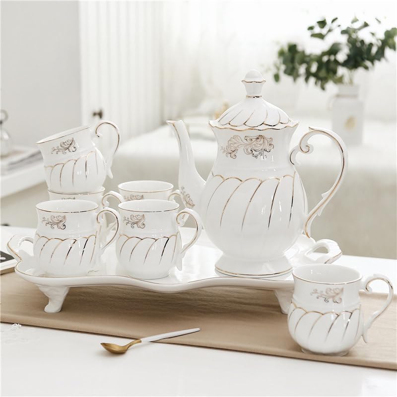 Water Pitcher Living Room Water Cup Set Family Coffee Cup Tea Set Teacup Set Household Cup Set Water Jug - Image 3