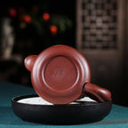 Tea Pots For Loose Tea Handmade Teapot Kung Fu Pot Creative Tea Set Traditional Retro Purple Clay Pot Home Tea Room Teapot Tea Infuser Pot - Image 5