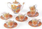 KAMMAK Tea Set for Adults, Tea Pot and Cup Set by KAMMAK