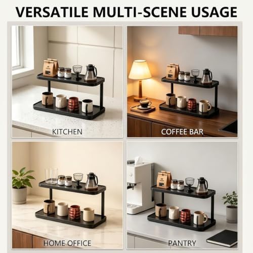 Coffee Mug Holder, Countertop Coffee Organizer for Kitchen Counter - Image 3