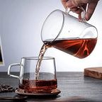 Coffee Filters Glass Coffee Dripper Engine Style Coffee Drip Filter Cup Permanent Pour Over Coffee Make - Image 3