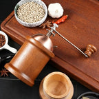 Manual Coffee Grinder, Hand Crank Burr Mill, 304 Stainless Steel & Ceramic, Easy to Clean Catch Cup, Ideal for Camping, Travel, and Office Brewing - Image 6