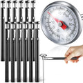 Xuhal 12 Pcs Stainless Steel Kitchen Dial Thermometer 5",Black by Xuhal
