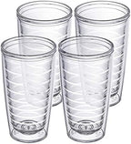 Insulated Tumblers Plastic 16oz 4pack - Keeps Drinks Cold & Hot by HomesteadChoice