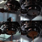 54mm Bottomless Portafilter for Breville Barista Express，Breville Portafilter 3 ears，Wood Portafilter Holder - Image 4