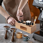 Y-Step 5 Pack Espresso Tamper Set 51mm with Espresso Tamping Station - Image 7