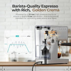 VIOMI T1A Espresso Machine with Milk Frother, Instant Cold Brew Maker - Image 3
