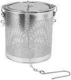 Stainless Steel Seasoning Strainer, Stainless Steel Seasoning Filter, Seasoning Filter Tea Infuser for Hotels, Restaurants, Homes, Etc (4.3L) by MUNEFE