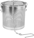 Tea Infuser, Stainless Steel Seasoning Strainer with Tea Basket and Lid Tea Strainers for Loose Tea Mesh Microporous Filtration Spice Infuser for Brew Tea, Spices & Seasonings (3.2L) by Gavigain