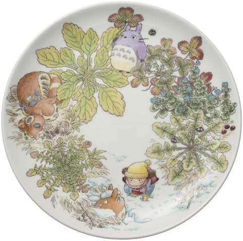 Noritake T50116A/4660-1 My Neighbor Totoro Plate 9.1 inches (23 cm), Oinu no Fuguri Edition, Microwave Safe, 1 Piece - Image 7