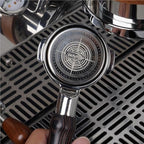 Precision High Extraction Espresso Filter Basket -Clockwork, Stainless Steel Filter Basket For Bottomless Portafilter(Silver 58MM (22g)) - Image 3