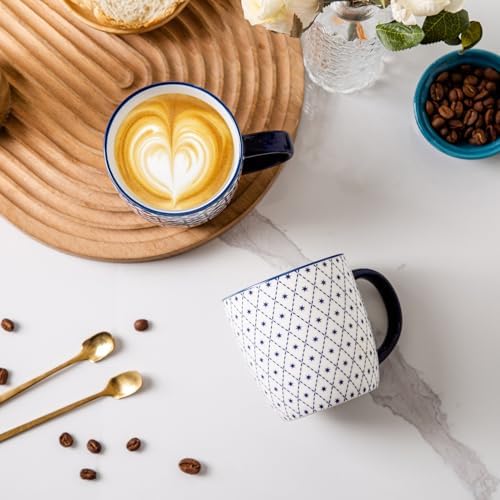 10 Oz Ceramic Coffee Mugs Set of 6 - Image 5