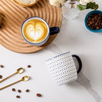 10 Oz Ceramic Coffee Mugs Set of 6 - Image 5
