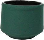Ebros Gift Pack Of 4 Japanese Traditional Tetsubin Style Textured Surface Cast Iron Tea Cups Teacups Drinkware Tea Service Far East Decorative Accent (Green Modern Kokuyo) - Image 6