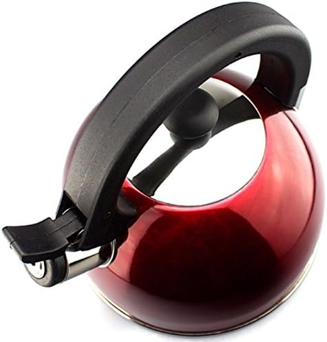 Magefesa 2.1-Quart Sabal Stainless Steel Tea Kettle, Blue - Image 3
