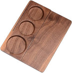 Normcore Tamping Station - Natural Walnut Espresso Tamping Mat - Wooden Tamping Mat for 51/54/58mm Portafilter, Tamper, Distributor, Puck Screen and Portafilter - Genuine American Walnut Wood - Image 6