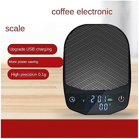 Electronic Scale Built-in Auto Timer Pour Over Espresso Smart Coffee Scale Kitchen Scales 3kg(Type-C charging-01) - Image 4