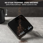 KitchenTour Coffee Scale with Timer, Mini Espresso Scale 0.1g/2kg, Black - Image 3