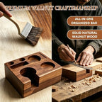 9PCS 51mm Espresso Accessories Kit with Wood Tamping Station - Image 3