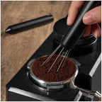 Retractable WDT Coffee Powder Stirring Needle Espresso Distribution Tool Tamper With Retractable Stainless Steel Needle - Image 3