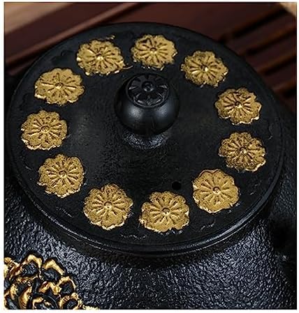 Cast Iron Teapot Set Japanese Style Tetsubin Tea Kettle,Stove - Image 4