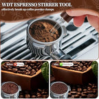 8 PCS Espresso Accessories Kit, 51mm Coffee Tamper Set - Image 3