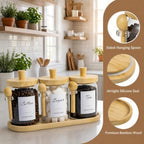 3-Pack 20oz Glass Coffee Container Set - Image 5