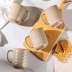 GBhome Coffee Mugs Set of 4, 12 oz Coffee Cups with Large Handle - Image 3