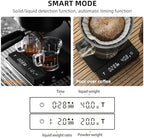 Digital Coffee Scale with Timer – 2kg/0.1g Precise Scale for Espresso and Pour-Over – Kitchen Tool Chinese(White 2.0 mini) - Image 4