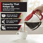 MUELLER HOME 12-Cup Red Coffee Maker - Image 4