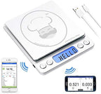 Super Egg Scale - Egg Sizing, Sizes, Grading, Egg Weight Analysis, reflex 3000g / 0.1g Digital Scale Grams and Ounces USB Rechargeable, Portable, Accurate, Metal Stainless Steel Surface by Unknown